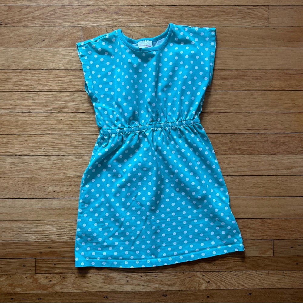 Hanna Andersson Girls size 130 (size 8, but might be better for a 6) tunic dress